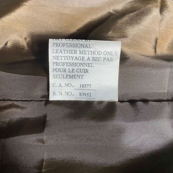 Vintage Margaret Godfrey Suede Jacket Size 8P - Picture 9 of 9